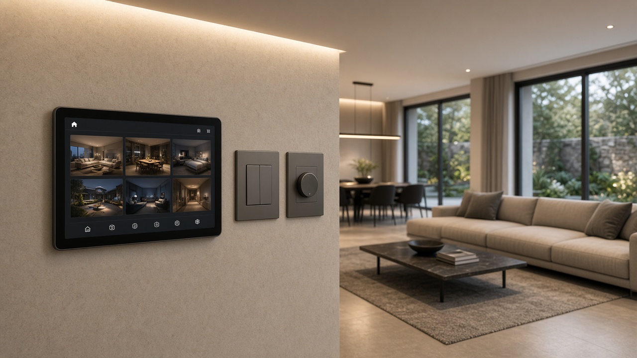Smart building e impianto elettrico villetta