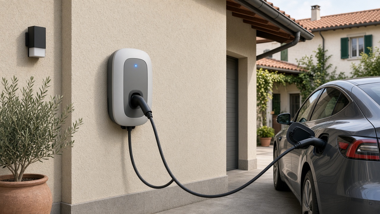 Wallbox per ricarica veicoli elettrici